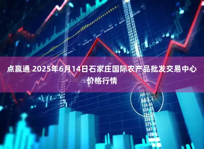 点赢通 2025年6月14日石家庄国际农产品批发交易中心价格行情